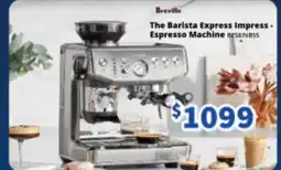 Bi-Rite The Barista Express Impress- Espresso Machine BESS offer