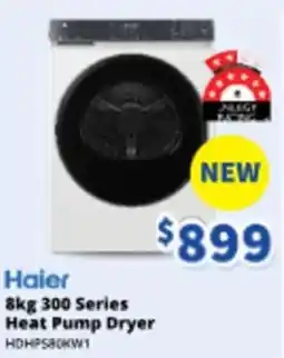 Bi-Rite 300 Series Heat Pump Dryer HDHPS80KW1 offer