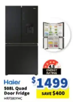 Bi-Rite Quad Door Fridge HRF580VHC offer