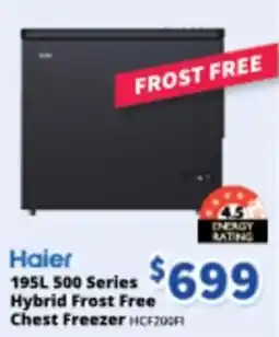 Bi-Rite Haier 500 Series Hybrid Frost Free Chest Freezer HCF200FI offer