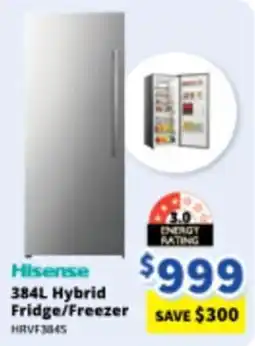 Bi-Rite Hisense Hybrid Fridge/Freezer offer