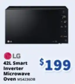 Bi-Rite LG Smart Inverter Microwave Oven MS4236DB offer