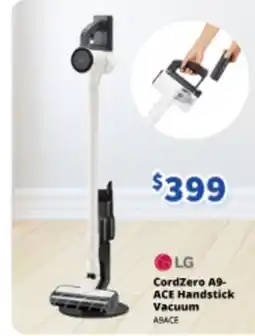 Bi-Rite CordZero A9- ACE Handstick Vacuum ASACE offer