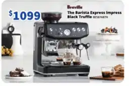 Bi-Rite Breville The Barista Express Impress Black Truffle Bes876BTR offer