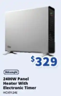 Bi-Rite 2400W Panel Heater With Electronic Timer offer