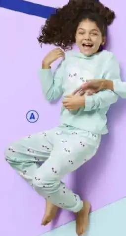 BIG W K-D LS Knit PJ, Mint Green offer