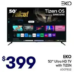 BIG W EKO 50" Ultra HD TV with TIZEN offer