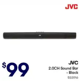 BIG W JVC 2.OCH Sound Bar offer