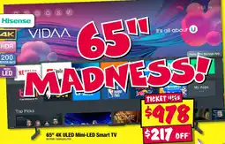 JB Hi-Fi 65" 4K ULED Mini-LED Smart TV offer