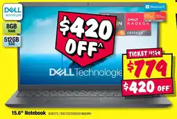 JB Hi-Fi 15.6" Notebook offer