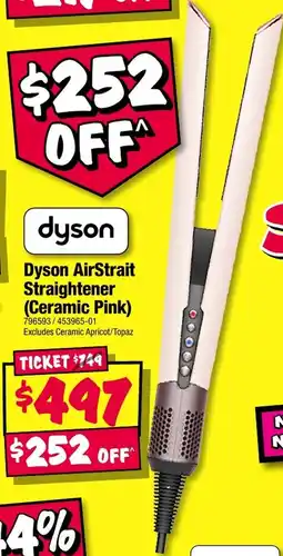 JB Hi-Fi Dyson AirStrait Straightener offer