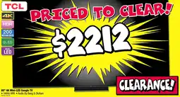 JB Hi-Fi 85" 4K Mini-LED Google TV offer