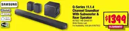 JB Hi-Fi Q-Series 11.1.4 Channel Soundbar With Subwoofer & Rear Speaker offer