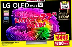 JB Hi-Fi 77" 4K Al Evo Smart Gallery OLED TV offer