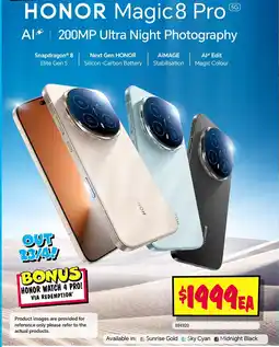 JB Hi-Fi HONOR Magic 8 Pro offer