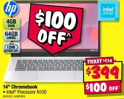JB Hi-Fi hp 14" Chromebook offer