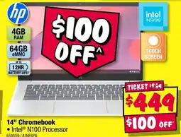 JB Hi-Fi hp 14" Chromebook offer