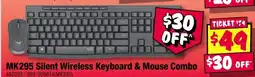 JB Hi-Fi MK295 Silent Wireless Keyboard & Mouse Combo offer