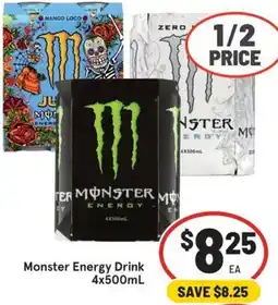 IGA Monster Energy Drink offer
