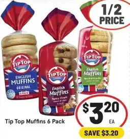 IGA Tip Top Muffins offer