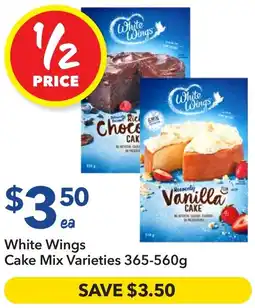 Ritchies White Wings Cake Mix Varieties offer