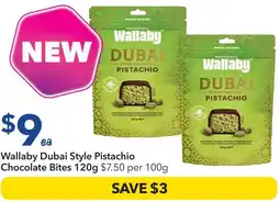 Ritchies Wallaby Dubai Style Pistachio Chocolate Bites offer