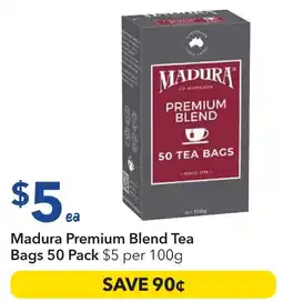Ritchies Madura Premium Blend Tea Bags offer
