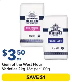 Ritchies Gem of the West Flour Varieties offer