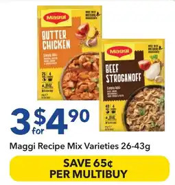 Ritchies Maggi Recipe Mix Varieties offer