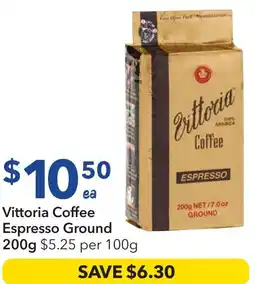 Ritchies Vittoria Coffee Espresso Ground offer