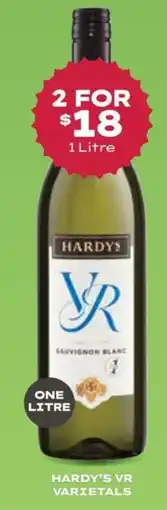 Thirsty Camel Hardy's vr varietals offer