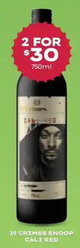 Thirsty Camel 19 crimes snoop cali red offer