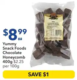 Ritchies Yummy Snack Foods Chocolate Honeycomb offer