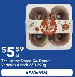 Ritchies The Happy Donut Co. Donut Varieties 4 Pack offer