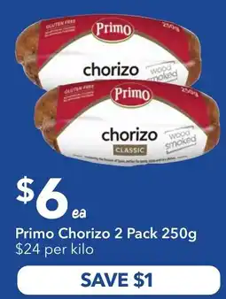 Ritchies Primo Chorizo offer