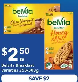 Ritchies Belvita Breakfast Varieties offer
