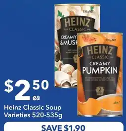 Ritchies Heinz Classic Soup Varieties offer