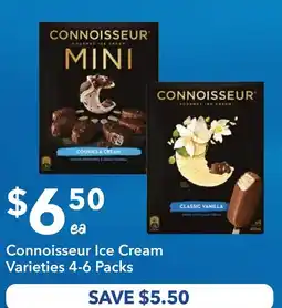 Ritchies Connoisseur Ice Cream Varieties offer