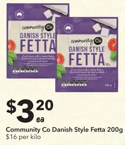 Ritchies Community Co Danish Style Fetta offer