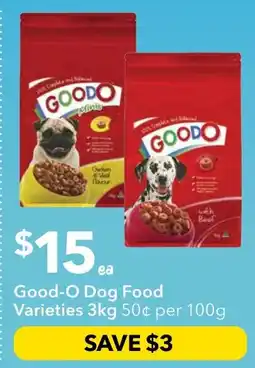 Ritchies Good-O Dog Food Varieties offer