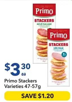 Ritchies Primo Stackers Varieties offer