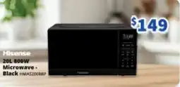 Bi-Rite Hisense 800W Microwave- Black HMAS2008BP offer