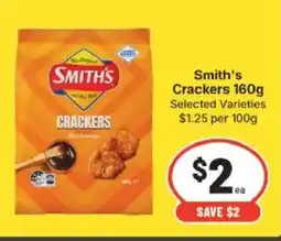 IGA Smith's Crackers Selected Varieties offer