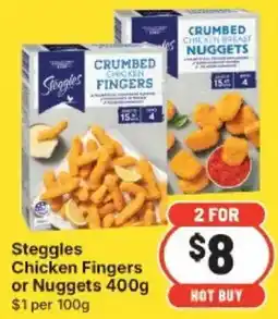 IGA Steggles Chicken Fingers or Nuggets offer