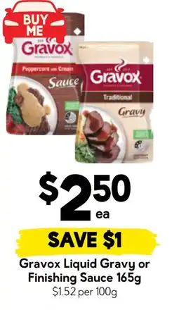 Drakes Gravox Liquid Gravy or Finishing Sauce offer