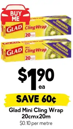 Drakes Glad Mini Cling Wrap offer