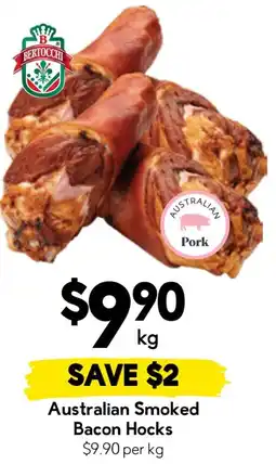 Drakes Australian Smoked Bacon Hocks offer