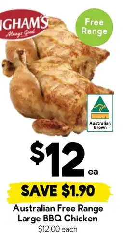 Drakes Australian Free Range Large BBQ Chicken offer