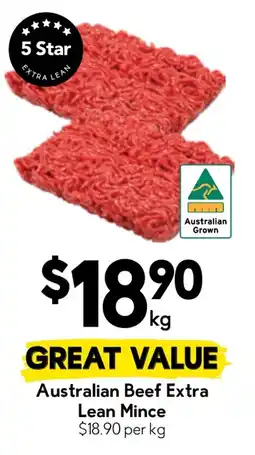 Drakes Australian Beef Extra Lean Mince offer
