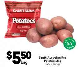 Drakes South Australian Red Potatoes offer